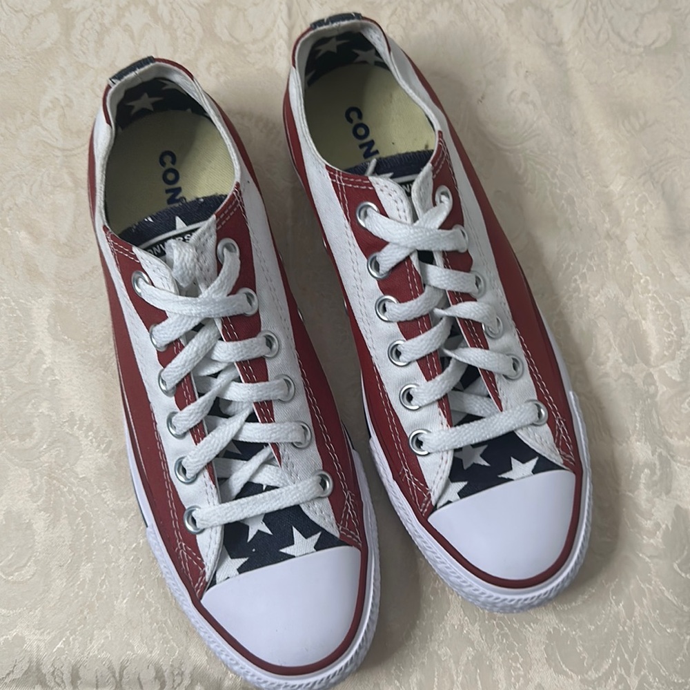 American flag converse sneakers